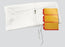 PDC Healthcare Cadavar Bag Kits - Adult Cadaver Kit with 36" x 90" Straight Zipper Bag and ID Tags - 55700-00-MBC