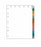 PDC Healthcare Chart Labels - Health History Chart Tab Label, Blue - 59704058