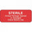 PDC Healthcare FormalinPermanent Warning Label - " Sterile Unless Open" Label, Red - 59705052