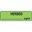 PDC Healthcare Anesthesia Labels & Tapes - Rx mg / mL Label, Fluorescent Green, 1-1/4" x 3/8", 1, 000/Roll - 59705179