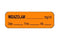 PDC Healthcare Drug Labels - Midazolam Label, mg / mL, Orange, 1000/Roll - 59709010