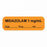 PDC Healthcare Anesthesia Date, Time and Initials Labels - Midazolam Label, mg / mL Label, 1/" x 1/2", Orange - 59726634
