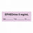 PDC Healthcare Drug Labels - TAPE, "EPHEDRINE 5 MG / ML", DTI, 1/2X500" - 59726801