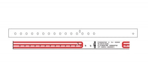 PDC CompuBand Direct Thermal Wristbands - CompuBand Direct Thermal ID Band with Clasp Closure, 3/4" x 11-1/2", Pediatric, Blue - 7024-13-PDH