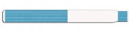 PDC Healthcare Thermal Wristbands - Thermal Wristband, Adult, Blue - 7042-13-VHM