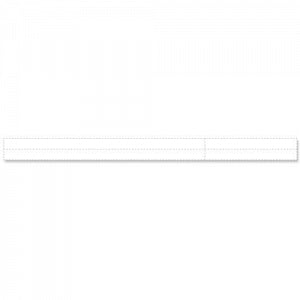 PDC Healthcare Laser Wristbands - Printed Insert, for PDC19010PDF, White - 8610-37-PDA