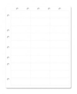 PDC Healthcare Chart Labels - Laser Chart Label, 11" x 8 1/2", White - TM-ADMITLR-02