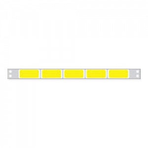 PDC Healthcare Dot Matrix Label - LABEL, DOT MATRIX, PB, 5AC, 1-3/4X3/4, YELLOW - CPTC2