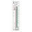Brady Worldwide Flo-Meter Labels - Flo-Meter Label, Viaflex 1, 000 mL, 10-1/2" x 1-1/2", White - FM-V4-1000