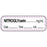 PDC Healthcare Anesthesia Date, Time and Initials Labels - Esmolol Label, 1-1/2" 1/2", White with Violet - LANS-20