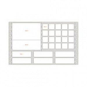 PDC Healthcare Misys / Sunqeust Direct Thermal Labels - Misys Sunquest Label, White, 8" x 5.38" - LSQ59