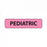 PDC Healthcare Label Paper - Disposable Pediatric Label, 1-1/4" x 5/16", Pink, 760 Labels / Roll - MV01FP1221