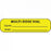 PDC Healthcare Multi-Dose Vial Labels - Multi-Dose Vial Label, 1-7/16" x 3/8", Yellow - MV02SY4180