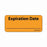 PDC Healthcare Expiration Labels - LABEL, PAPER, EXP DATE 2-1/4 X 1 FL ORNGE - MV04FO0431