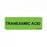 PDC Healthcare Label Paper - Tranexamic Acid Label, 2-15/16" x 1", Fluorescent Green, 333 Labels / Roll - MV06FG4388