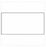 Brady Worldwide Blank Labels - Multi-Purpose Blank Label, Thermal Paper, 4" x 2", White, 2500/Roll - THERMD11