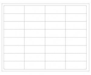 PDC Healthcare DataMate Laser Labels - DataMate Permanent Laser Labels, White, 1" x 2-19/32" - TM-ADMIT-32