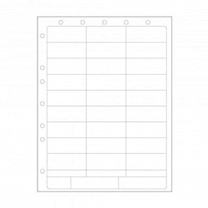 PDC Healthcare Chart Labels - Admit Chart Label, Laser, 33/Sheet - TM-ADMIT-EID