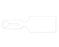 PDC Healthcare Ident-Alert Multipurpose Tags - Poly Tray Blank Tag, White, 8.5" x 2.5" - TSTAG1