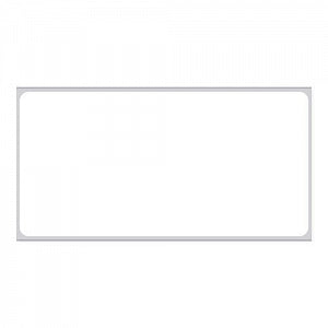 PDC Healthcare Thermal Transfer Paper Permanent Labels - Thermal Transfer Labels, 2 x 4", White - TTR-24