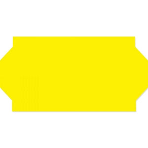 PDC Healthca TXII System Blank Labels - Blank Label, Yellow, 1/2" x 1" - TXP-2