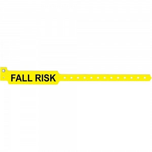 Fall Risk Riskband PDC Healthcare Confident Fall-Risk ID Bands - Alert ID Wristband, Conf ...
