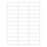 PDC Healthcare Chart Labels - White Medical Label, 32" x 1" - WBW77