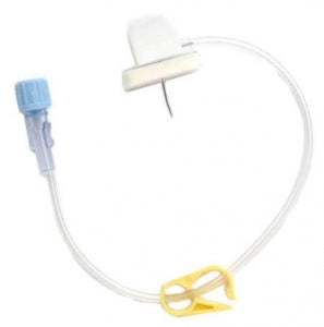Smiths Medical ASD Inc Gripper Needles - Huber Infusion Set Gripper without Y-Site, 22G x 5/8" Needle - 21-2737-24