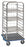 Pedigo Products Multi-Purpose Carts - Multipurpose Stainless Steel Procedure Case Cart with Casters, No Back or Shelves, 29.75" x 29.75" x 62" - CDS-262