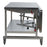 Pedigo Products Space Station Specialty Table - Heavy-Duty Stainless Steel Space Station Back Table with Casters, 30" x 60" x 34" - CDS-3060