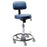 Pedigo Hydraulic 360˚ Rotation Surgeon Chairs with Back - Hydraulic 360° Rotation Surgeon Chair with Back, Gray - P-6000-GRY