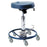 Pedigo Products Hydraulic 360° Rotation Surgeon's Chairs - Foot-Operated Hydraulic 360° Rotation Surgeon's Chair, No Backrest, Beige - P-6001-BGE