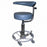 Pedigo Products Inc Hydraulic 360˚ Rotation Surgery Stool with Procedure Rest - Black Hydraulic 360˚ Rotation Surgery Stool with Procedure Rest - P-6001-BLK &P-6000-PR-BLK