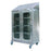 Pedigo Operating Room Cabinets - OR Cabinet with Double Door, Sloped Top and 4 Solid Shelves, Casters, 47" x 18" x 84" - P-8135-W/C