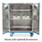 Pedigo Products Surgical Case Carts with Sealed Double Doors - Stainless Steel Sealed Surgical Case Cart, Double Door, 45" x 28" x 56" - SCC-245