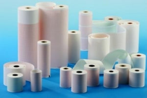 Precision Charts, Inc Recording Paper - Burdick 3-Channel ECG Chart Paper, 216 mm x 150' - 007944