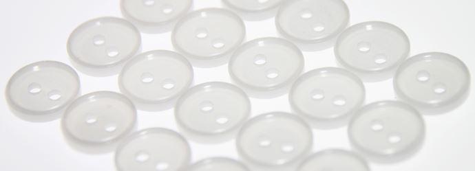 Bioseal Surgical Buttons - Sterile Surgical Button, 2 Hole, 3/4