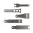 Medline ReNewal Reprocessed Stryker Bits, Burrs & Blades - 1675-107 @MICRO-RECP SAW .025" THICK BLA - 1675107RH