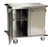 Lakeside Closed Case Carts - Closed Case Cart, 2 Door, Solid Shelf, Stainless Steel, 29" x 48" x 54" - 6937S