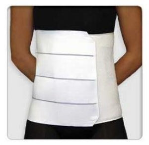 Professional Product Abdominal Binder - Abdominal Binder, 12" - 10124-40