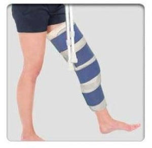 Professional Products EZY Wrap Knee Immobilizers - EZY Wrap Ortho Knee Immobilizer, 20" Long - 1259-B-20
