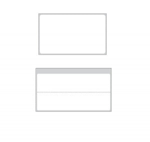Brady Worldwide Removable Litho Labels - Admission Label, 15/16" x 3", Roll - ADMIT-1A