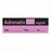 PDC Healthcare Anesthesia Tape with Date - Adrenalin Anesthesia Label Tape, Violet, 1-1/2" x 1/2", 500" Roll - AN-31