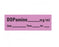 PDC Healthcare Anesthesia Labels & Tapes - Dopamine Label, Violet, 1-1/2" x 1/2" on 500" Roll - AN-47