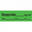 PDC Healthcare Tape / Label for Marcaine Anesthesia - "Glycopyrrolate" Label Tape, 0.5" x 500", Green - AN-9