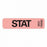 PDC Healthcare Permanent Paper Communication Labels - STAT Label, 1-1/4" X 5/16", Fluorescent Red , 760 Labels / Roll - MV01FR0968