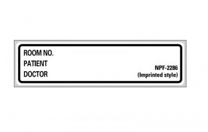 PDC Healthcare Pro-File Patient Chart Labels - Pro-File Patient Chart Label, Chartholder ID, Lavender, 1-3/8" x 5-3/8" - NPF-2286-13
