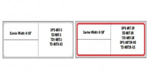 Brady Worldwide Meditech Labels - Meditech Direct Thermal Paper Permanent Label, 1-1/4" x 4", White - TD-MIT-3