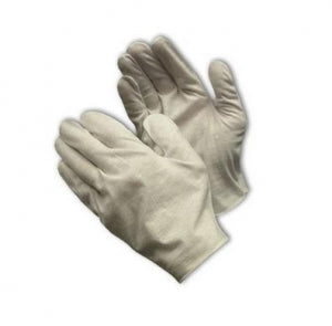 Protective Industrial Products CLEANTEAM Cotton Gloves - CLEANTEAM Cotton Inspection Gloves, Medium-Weight Jumbo Size - 97-520J
