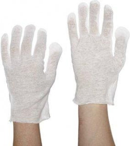 Preotective Industrial Products Inspection Gloves / Liners - Inspection Glove, Nylon, White, Women's Size M - 98-741/M